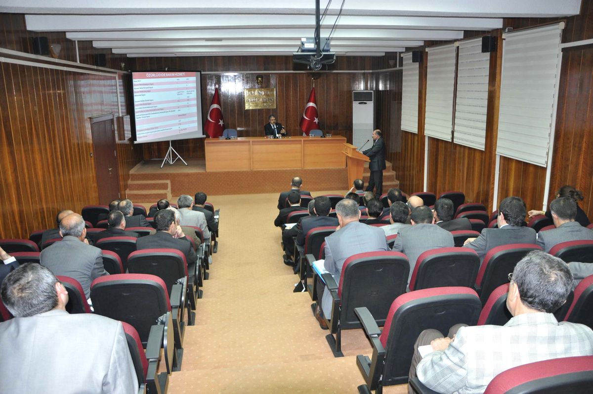 Muş\'ta Kamu Hizmetlerini Değerlendirme Toplantısı