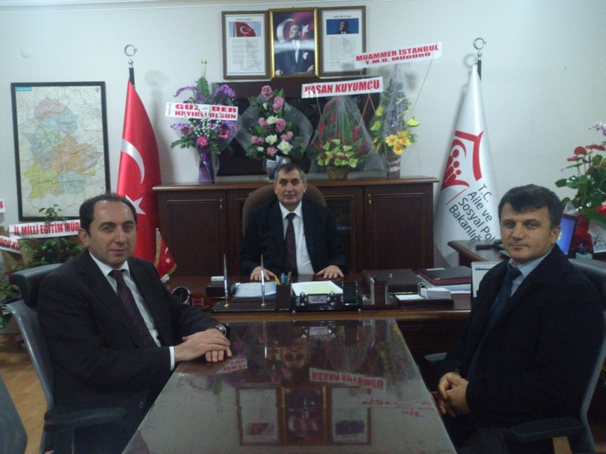 Rektör Alkan\'dan Dinçer\'e Kutlama Ziyareti
