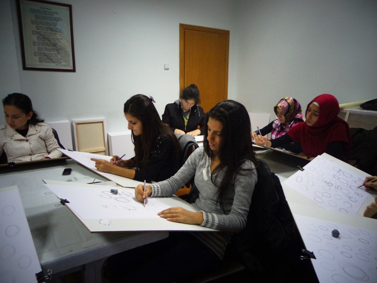 Resim Kursları İlgi Görüyor