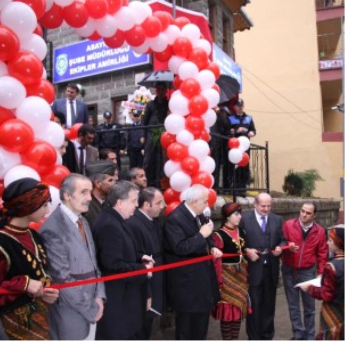 Rize Tophane Mahallesi Ekipler Amirliği Binası Hizmete Açıldı.