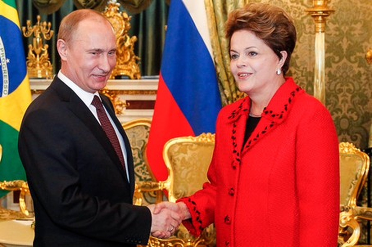 Brezilya Devlet Başkanı Moskova\'da Putin\'le Görüştü
