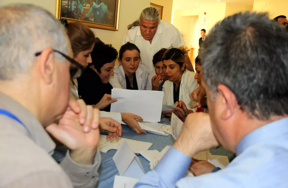 ÇÜ'de Masa Başı Afet Tatbikatı