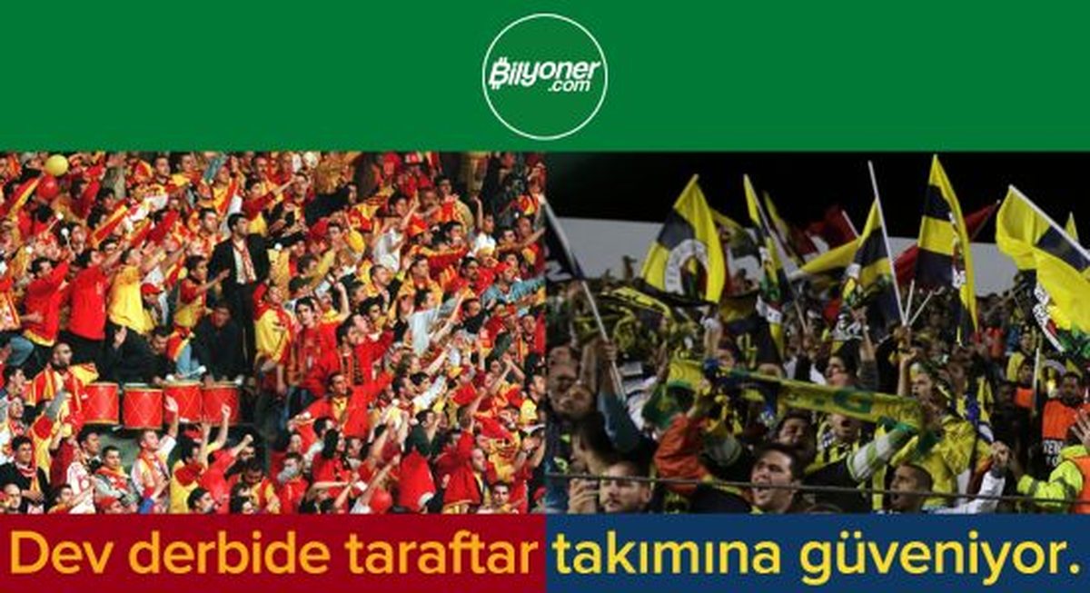Dev Derbide Taraftarlar Gol Bekliyor