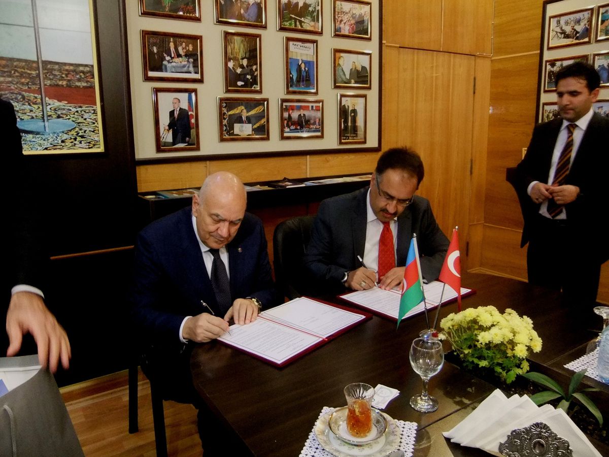 Iğdır Üniversitesi ile Azerbaycan Gence Agrar Üniversitesi Arasında İşbirliği Protokolü