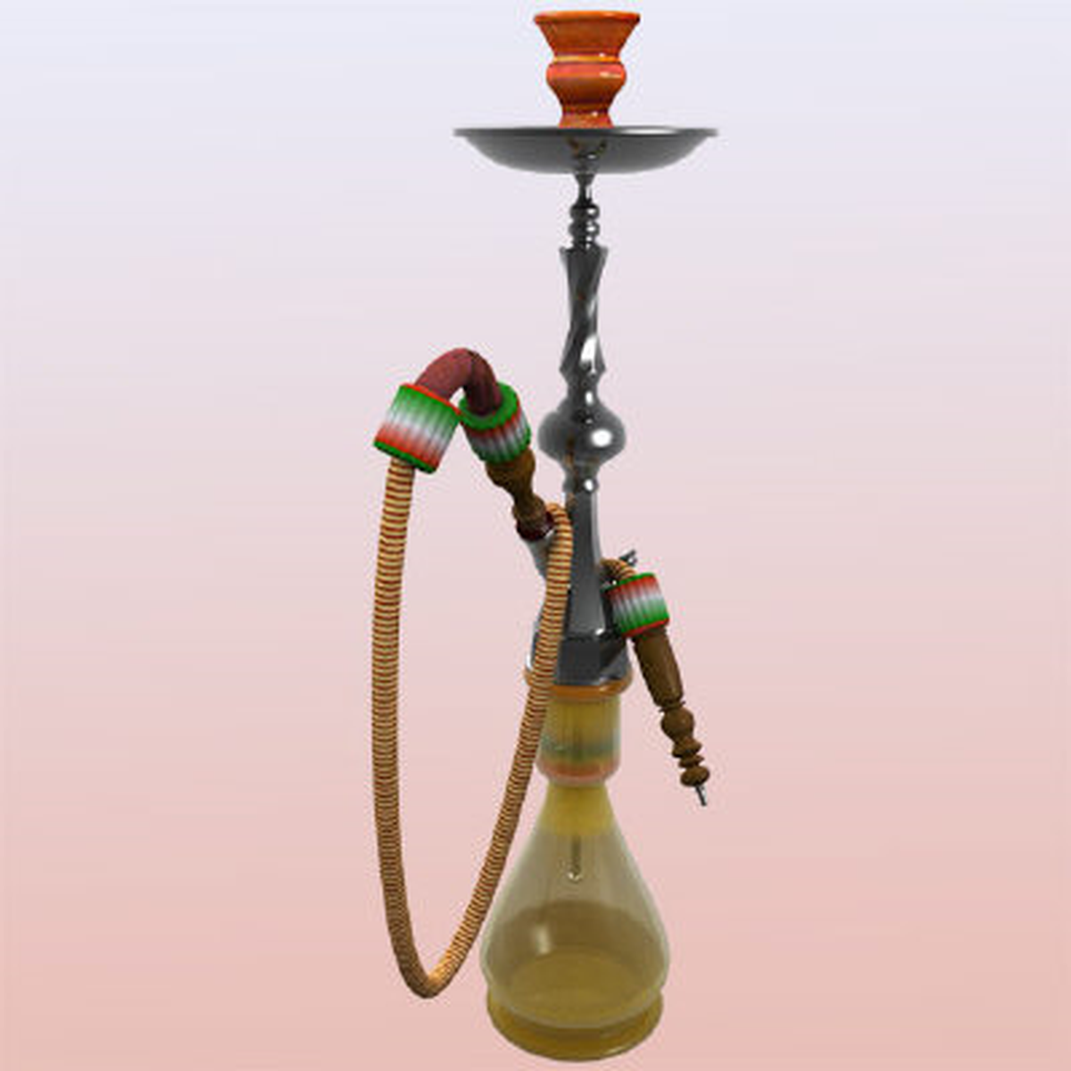 Nargile Şişelerinin Üzerine de Uyarı
