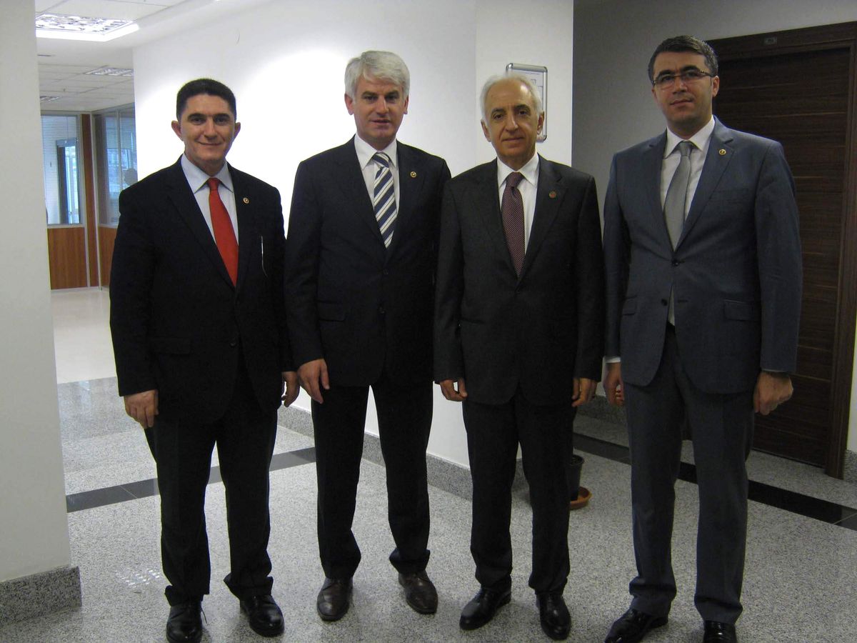 TBMM Plan ve Bütçe Komisyonu'dan Kamu Baş Denetçisi Ömeroğlu'na Ziyaret