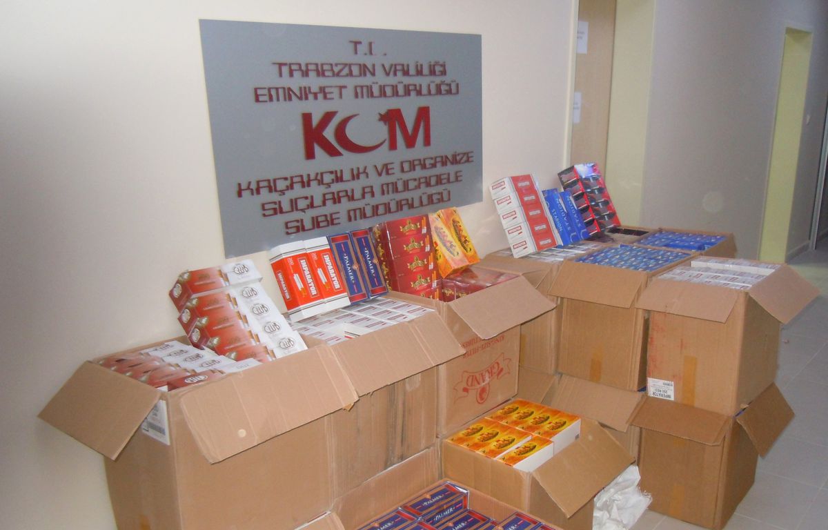 Trabzon\'da Kaçakçılık