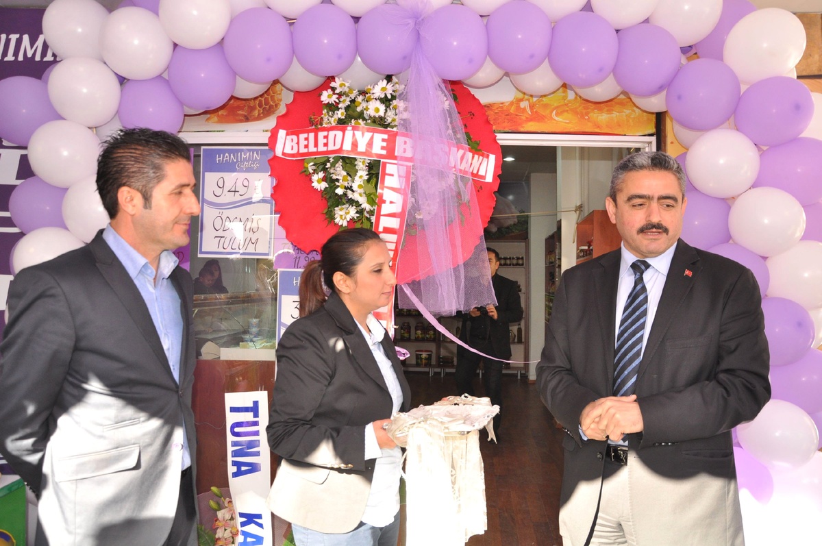 Alıcık, İşyeri Açanları Yalnız Bırakmıyor