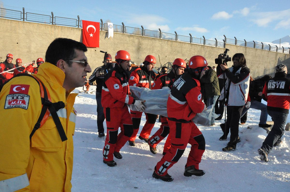 Erzurum\'da Arama Kurtarma Tatbikatı