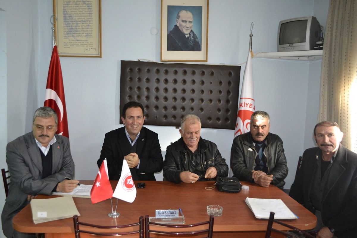 Köy Muhtarları Toplandı