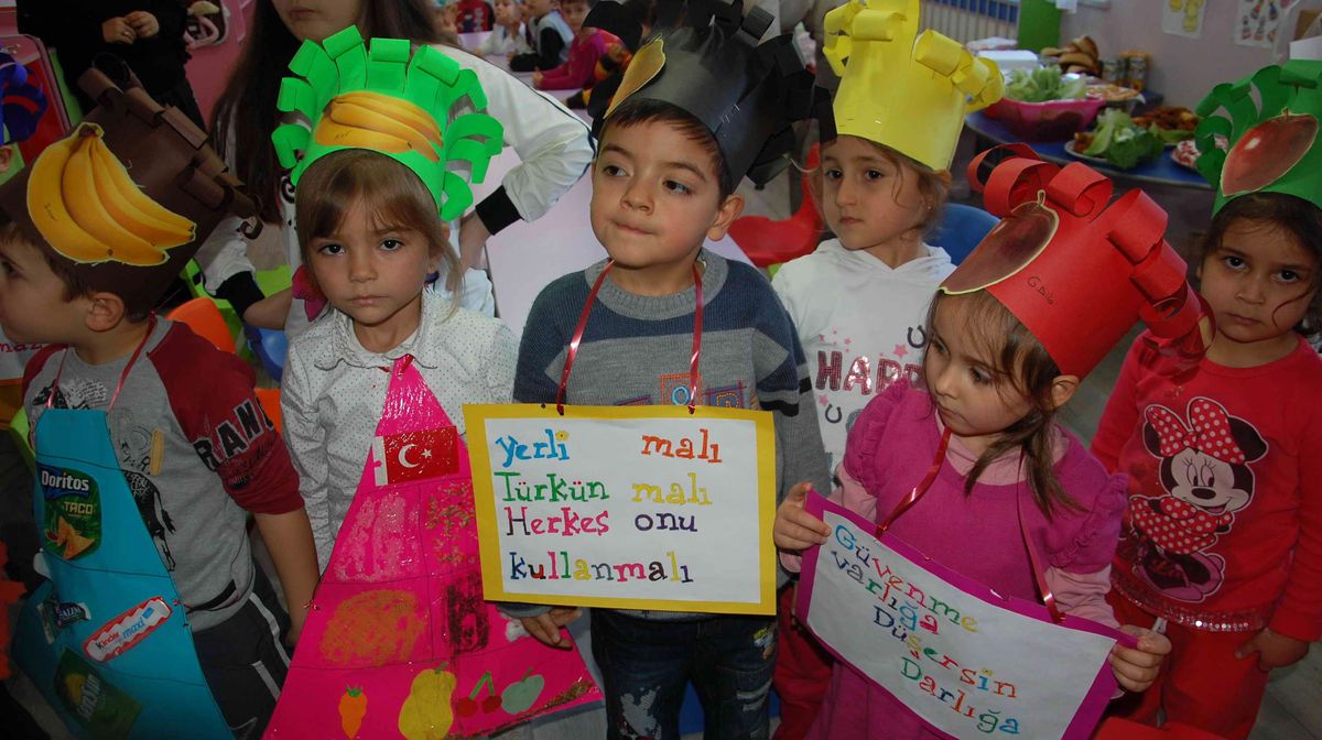 Miniklere Yerli Malı Ziyafeti