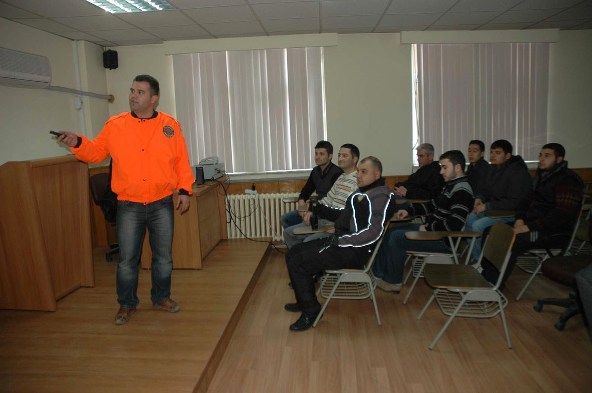 Moskt Üyelerine Afet Eğitimi Veriliyor