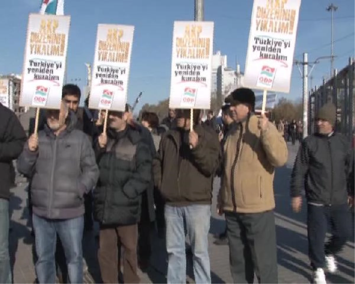 Ödp'den Vali Mutlu'ya İstifa Çağrısı