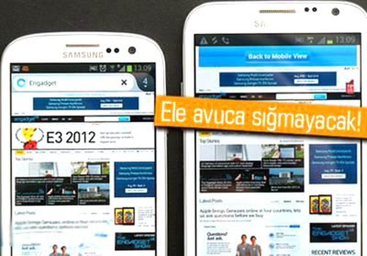 Samsung Galaxy Note 3\'ün Ekranı 6,3 İnç Olur Mu?