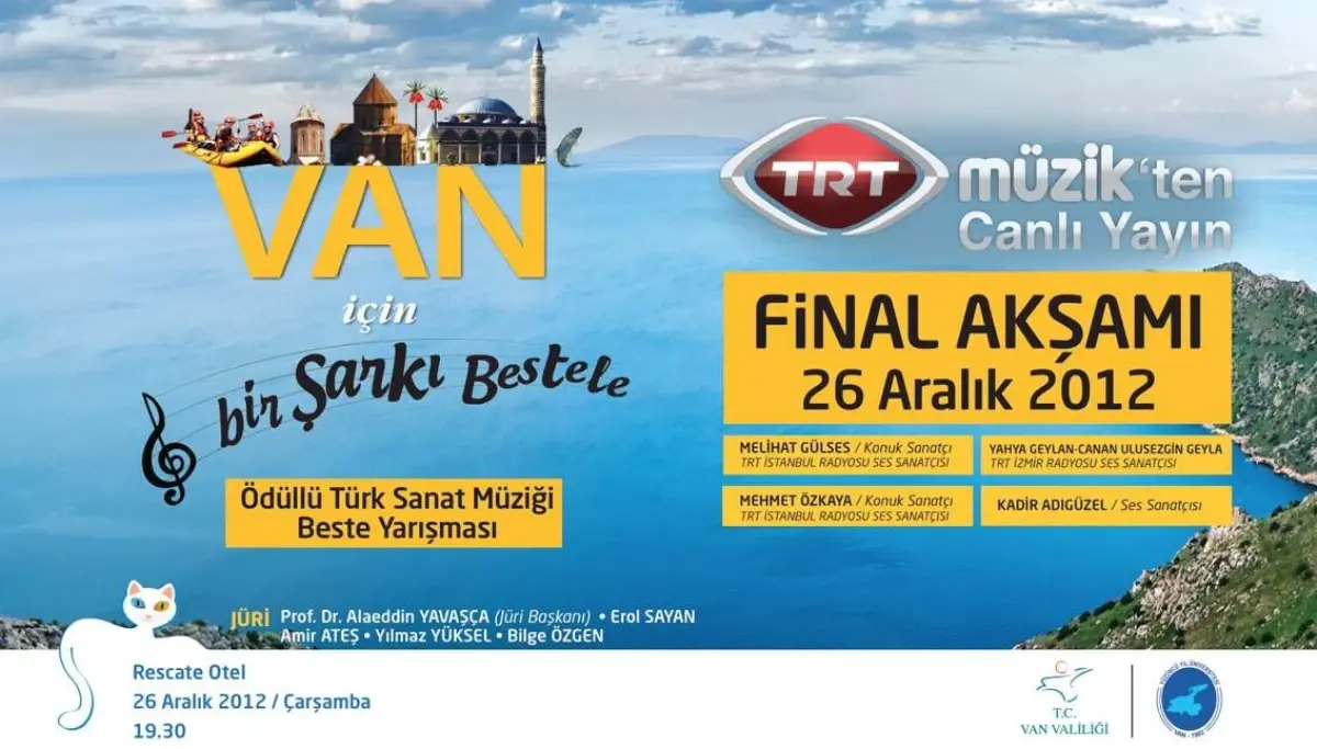 "Van İçin Bir Şarkı Bestele - Van Konulu Beste Yarışması"