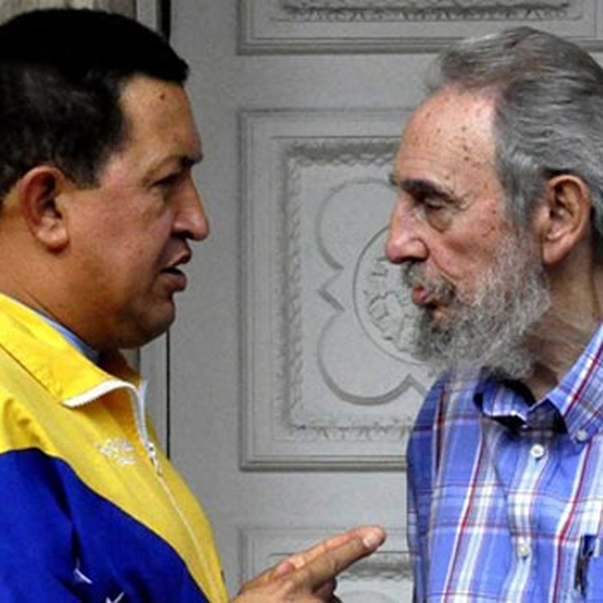 Castro, Hugo Chavez\'i Ziyaret Etti
