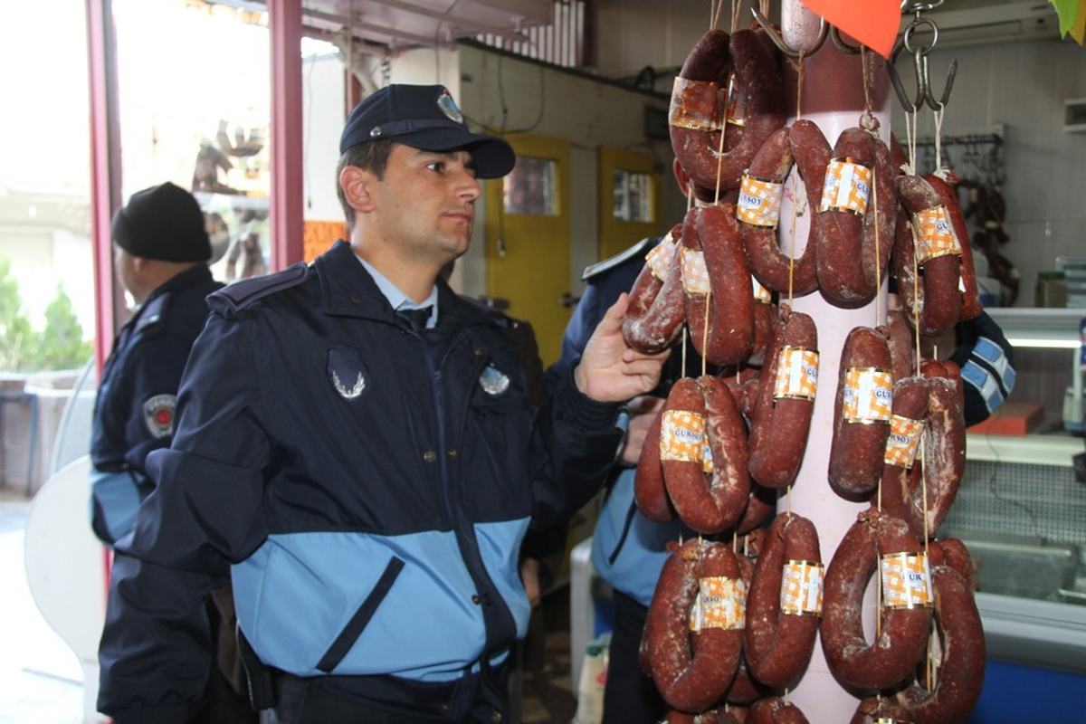 Denizli\'de Kasaplar Denetlendi