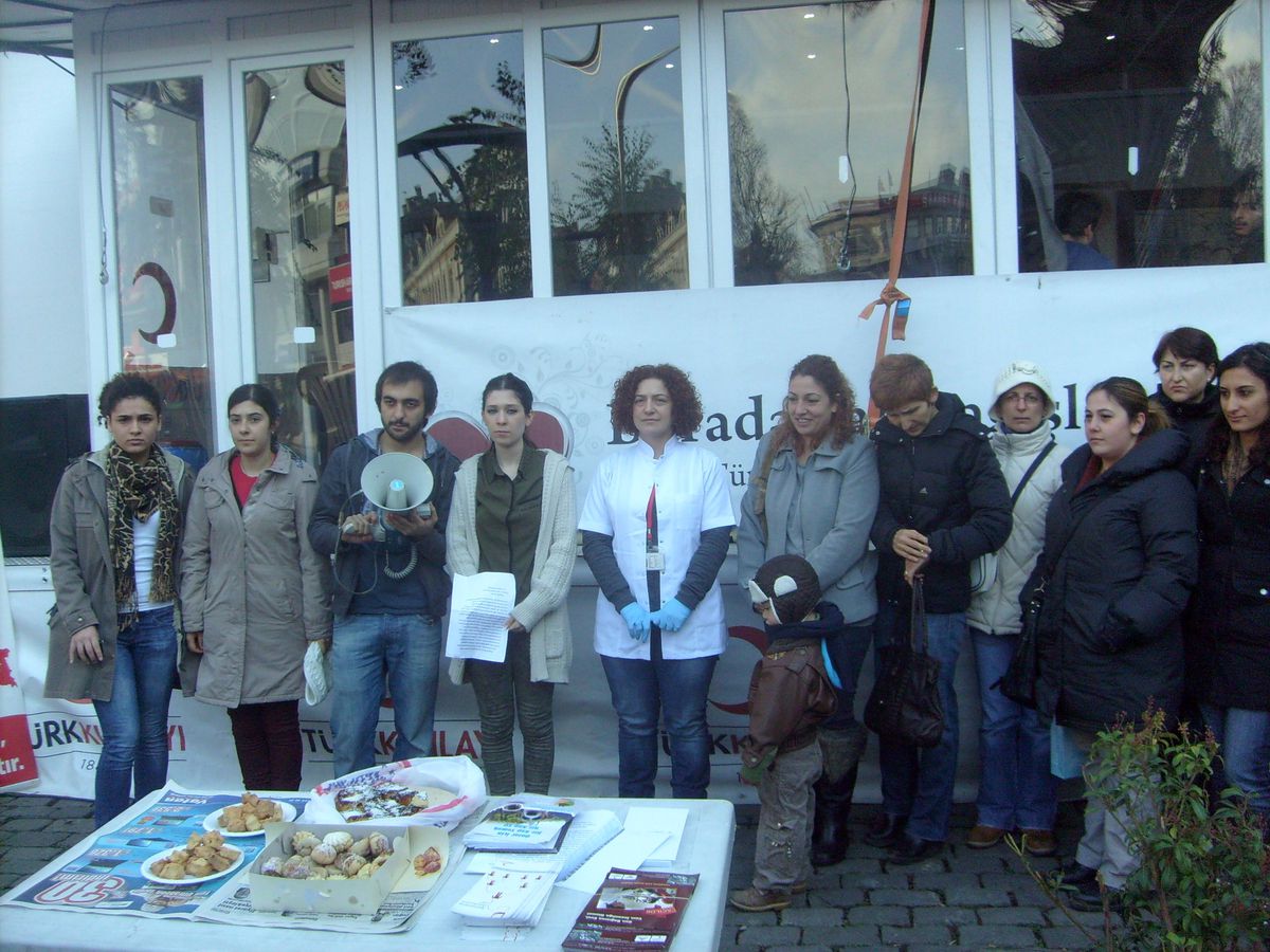 Önce Kan Verdiler Sonra Basın Açıklaması Yaptılar