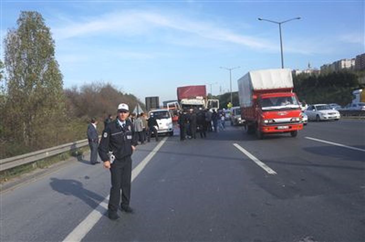 Tem\'de Trafik Kazası : 1 Yaralı