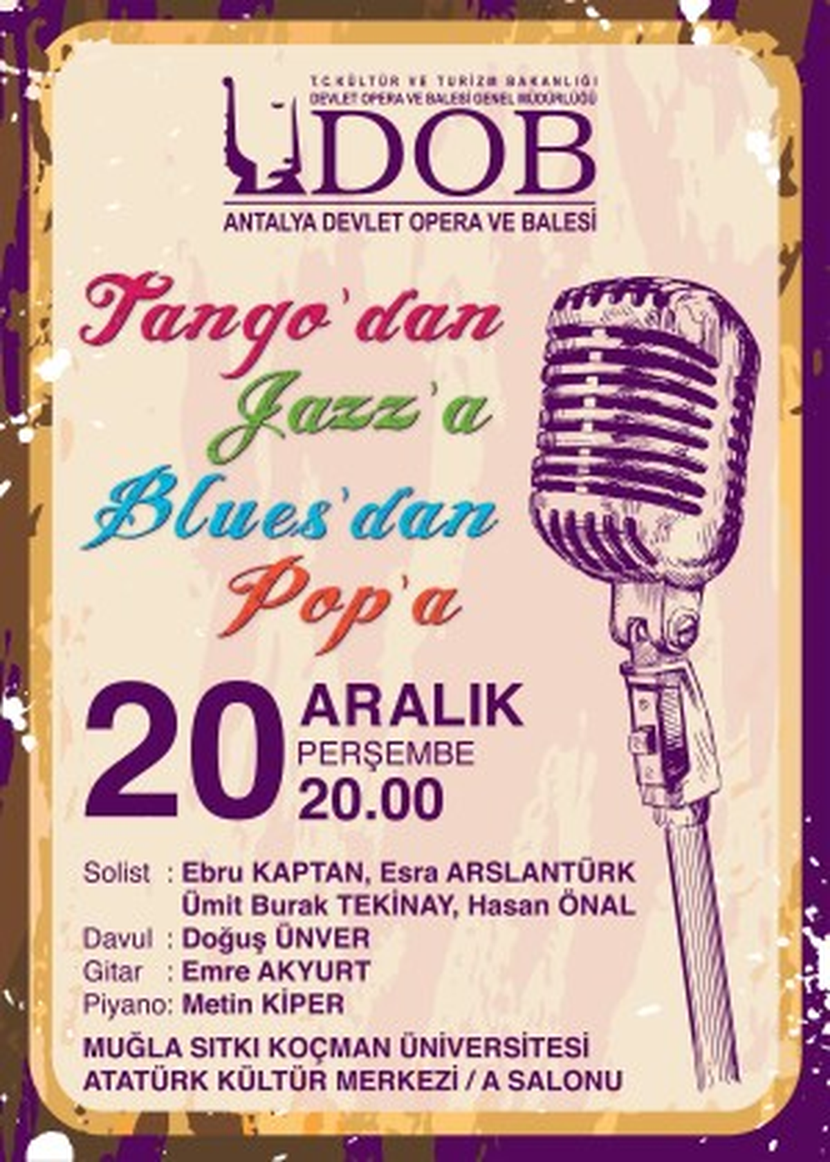 Antalya Operası Muğla\'ya Turneye Gidiyor