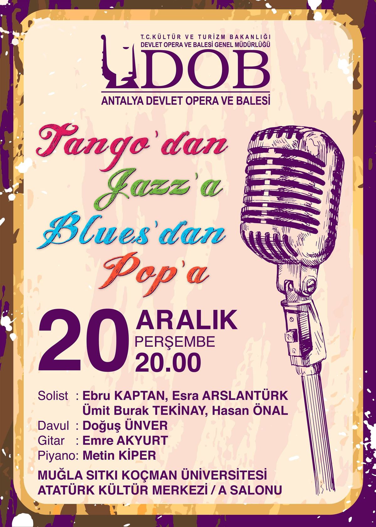 Antalya Operası Muğla\'ya Turneye Gidiyor
