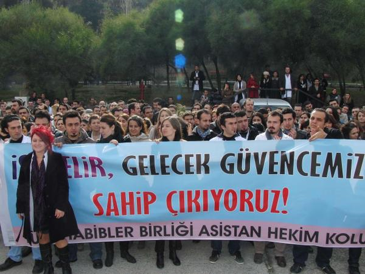 Asistan Doktorlardan Eylem
