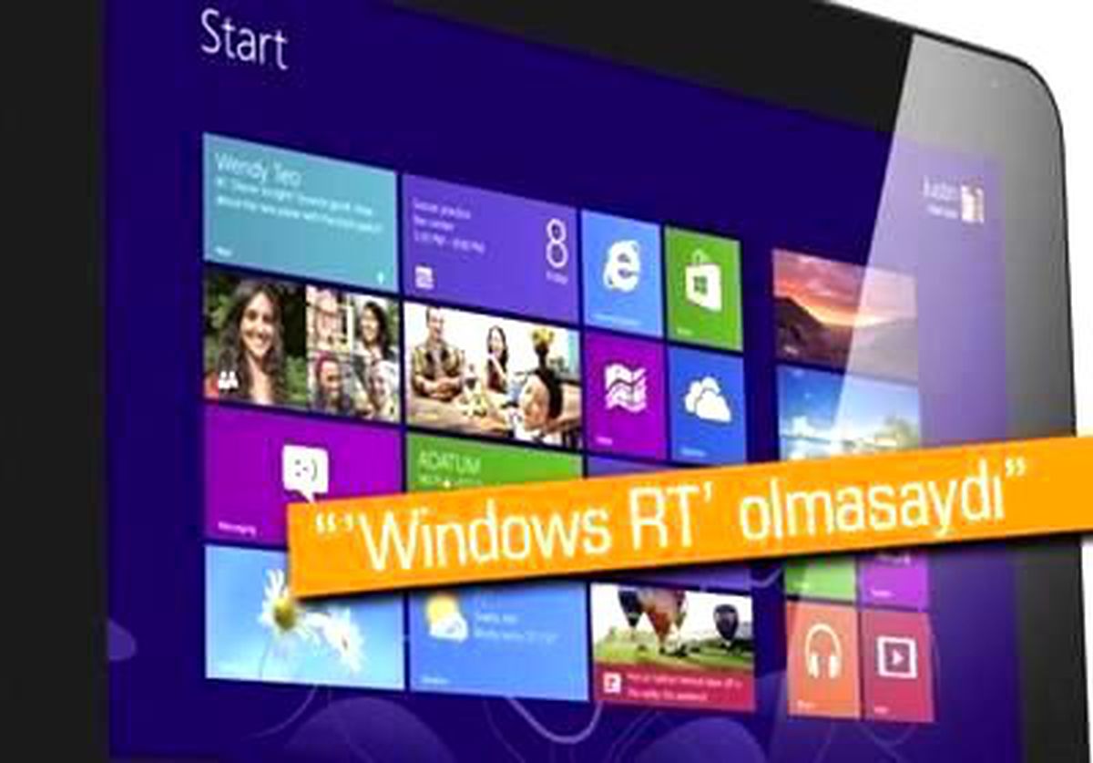 Dell "Windows Rt" İsmini İstememiş
