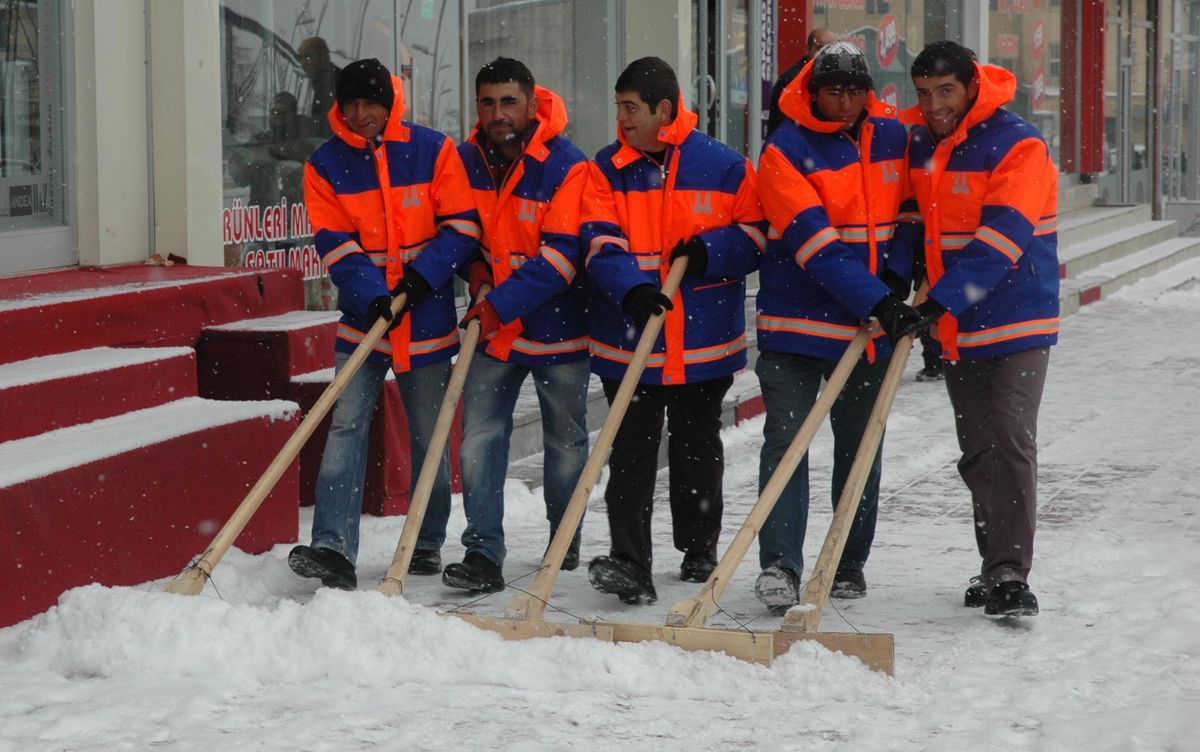 Doğu\'da Kar Yağışı