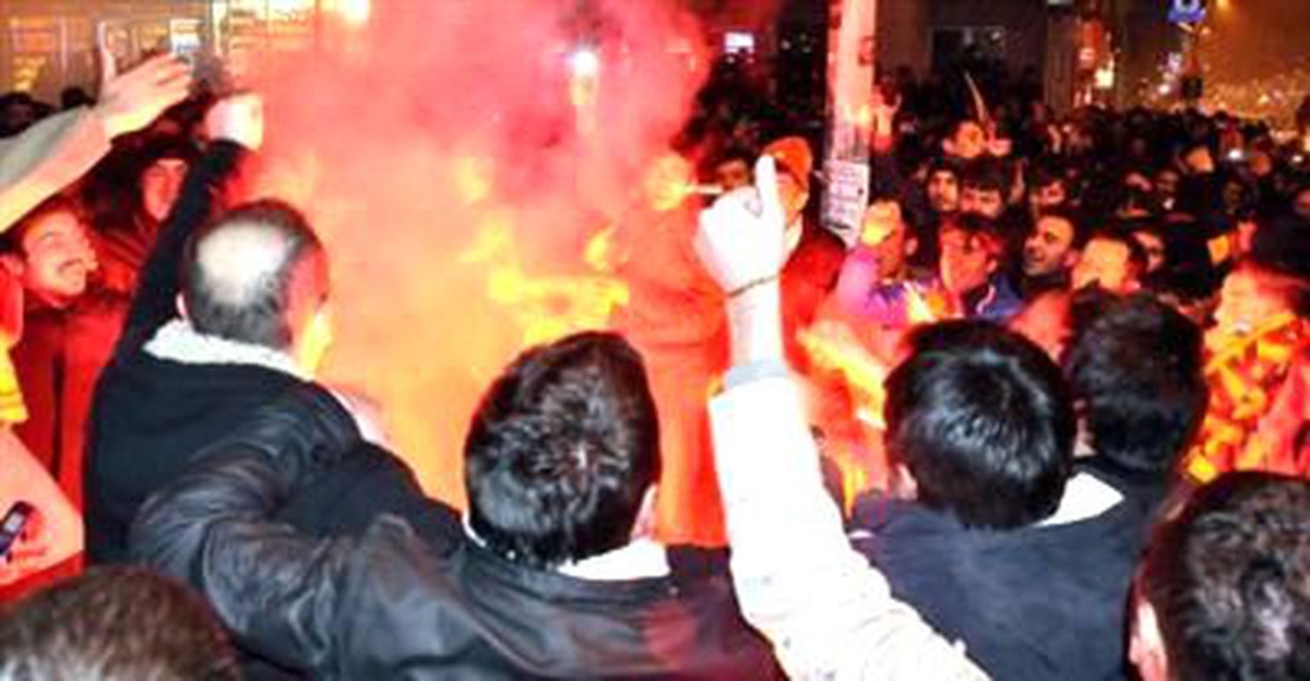 Eksi 16 Derecede Derbi Sevinci