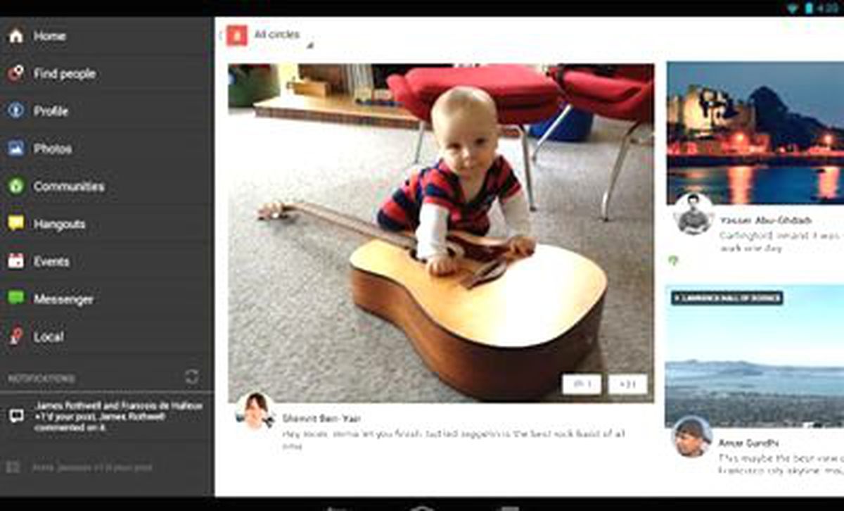Google+\'a dev güncelleme!