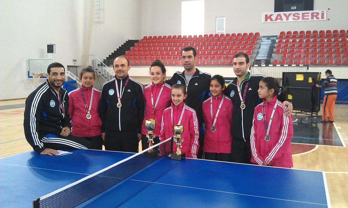 Kaskispor Masa Tenisi Takımı 1. Oldu