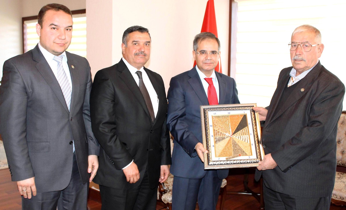 Kilis Ziraat Odası Başkanlığı\'ndan Vali Tapsız\'a Ziyaret