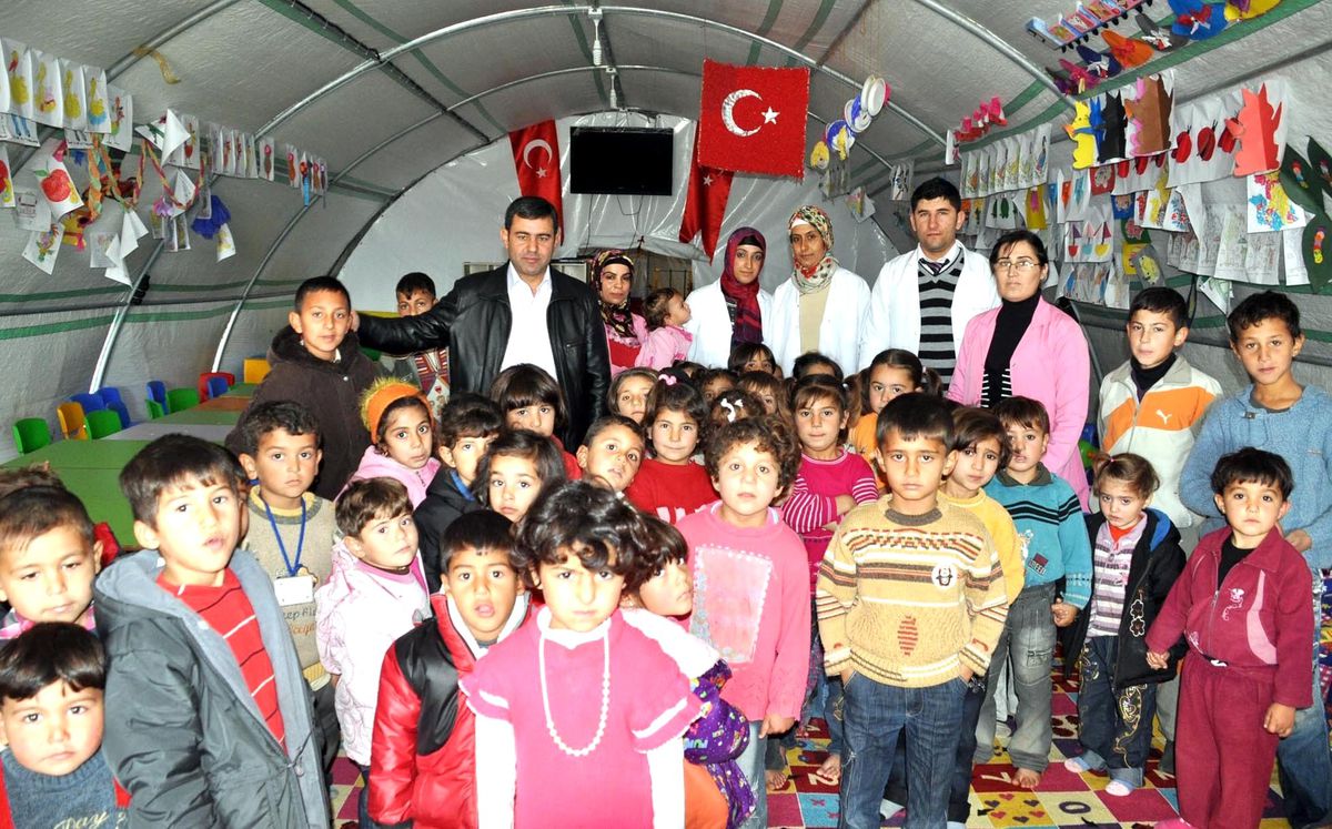 (Özel Haber) Suriyeli Mülteciler Eğitimlerine Devam Ediyor