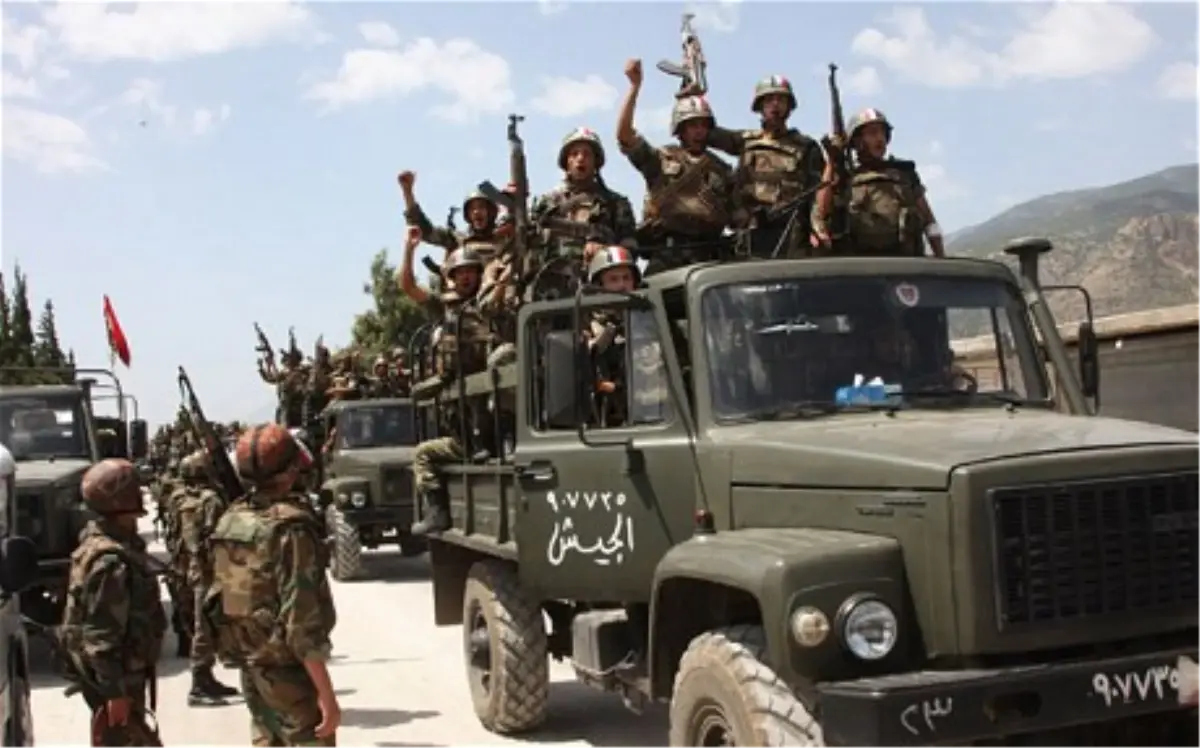 Suriye Askeri Birlikleri Yermük Kampının Etrafında Konuşlandı