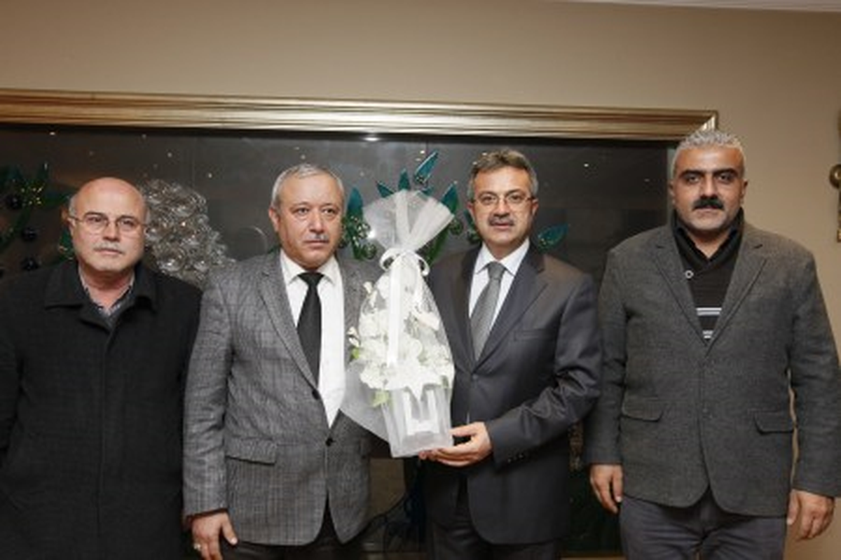 Taksiciler Teşekküre Geldi
