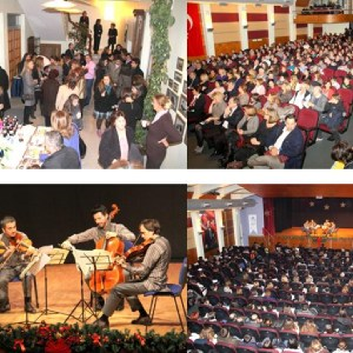 Borusan Quartet Üsküdar Amerikan Lisesindeydi