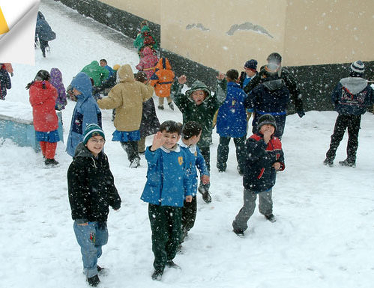 Elazığ\'da Kar Sebebiyle Okullar 1 Gün Tatil