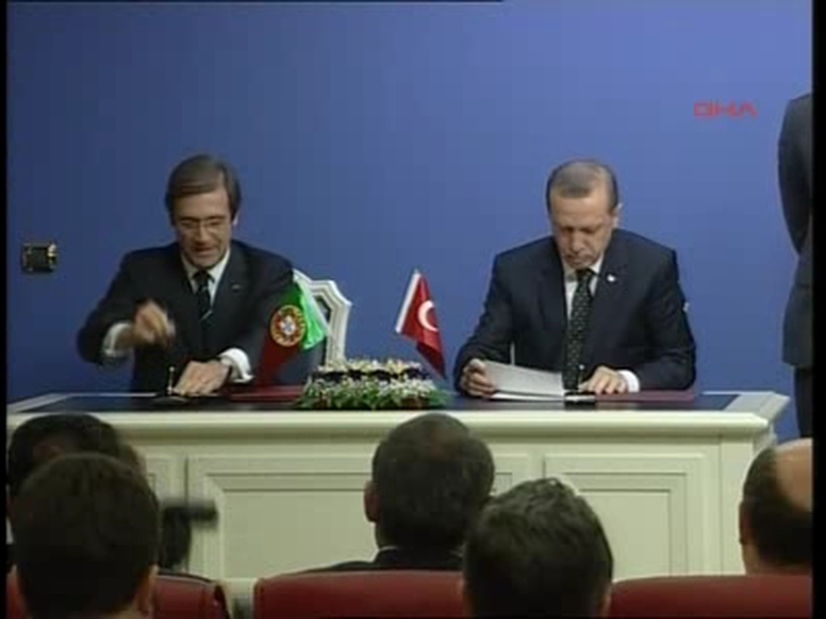 Erdoğan-Coelho Ortak Basın Toplantısı