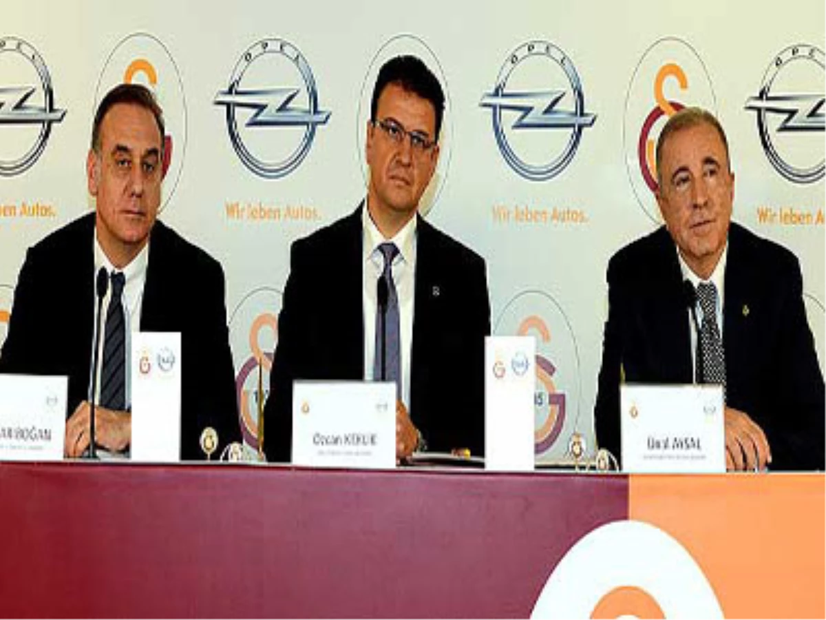 Galatasaray, Opel ile Sponsorluk Anlaşması İmzaladı