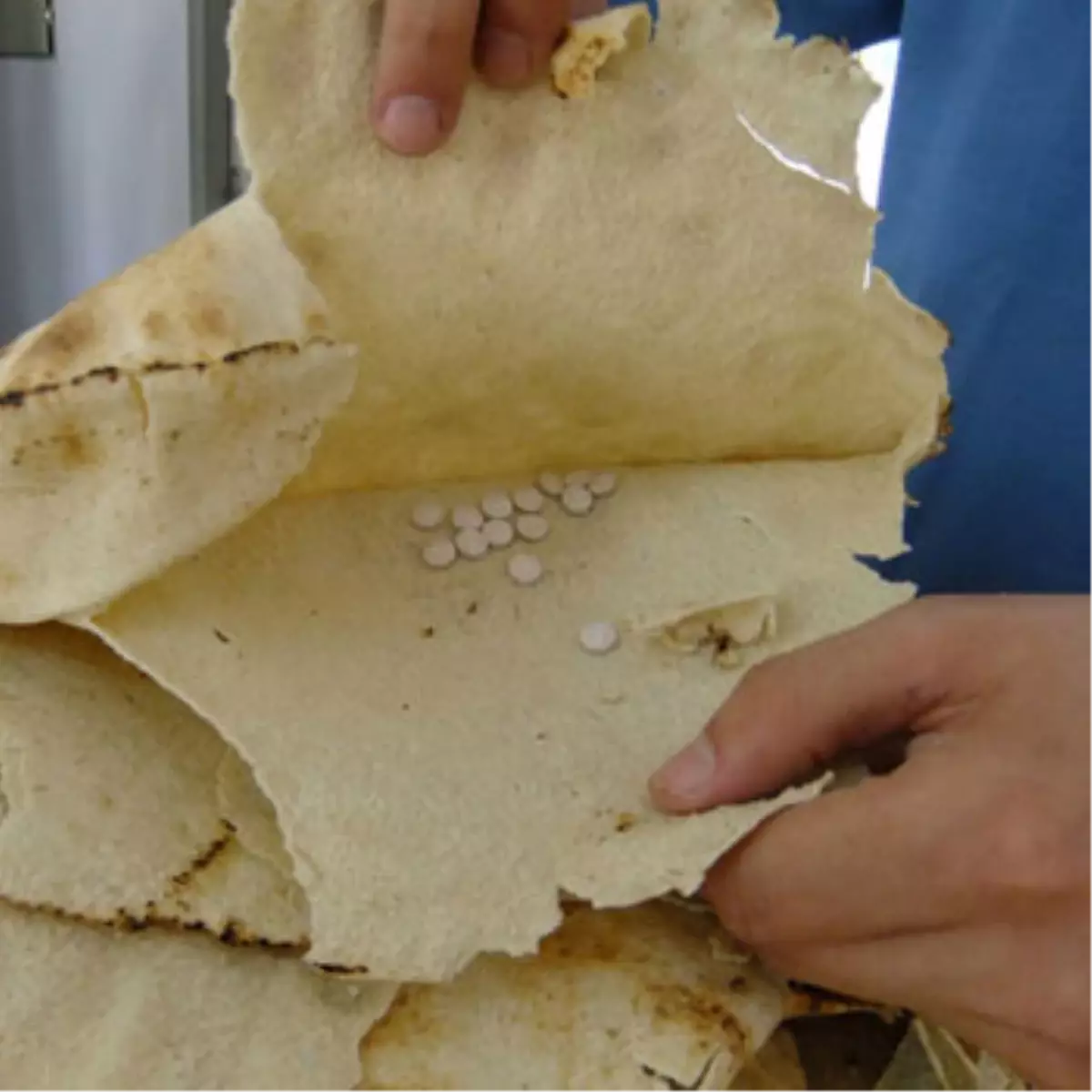 Halep Ekmeği Arasında Uyuşturucu Hap