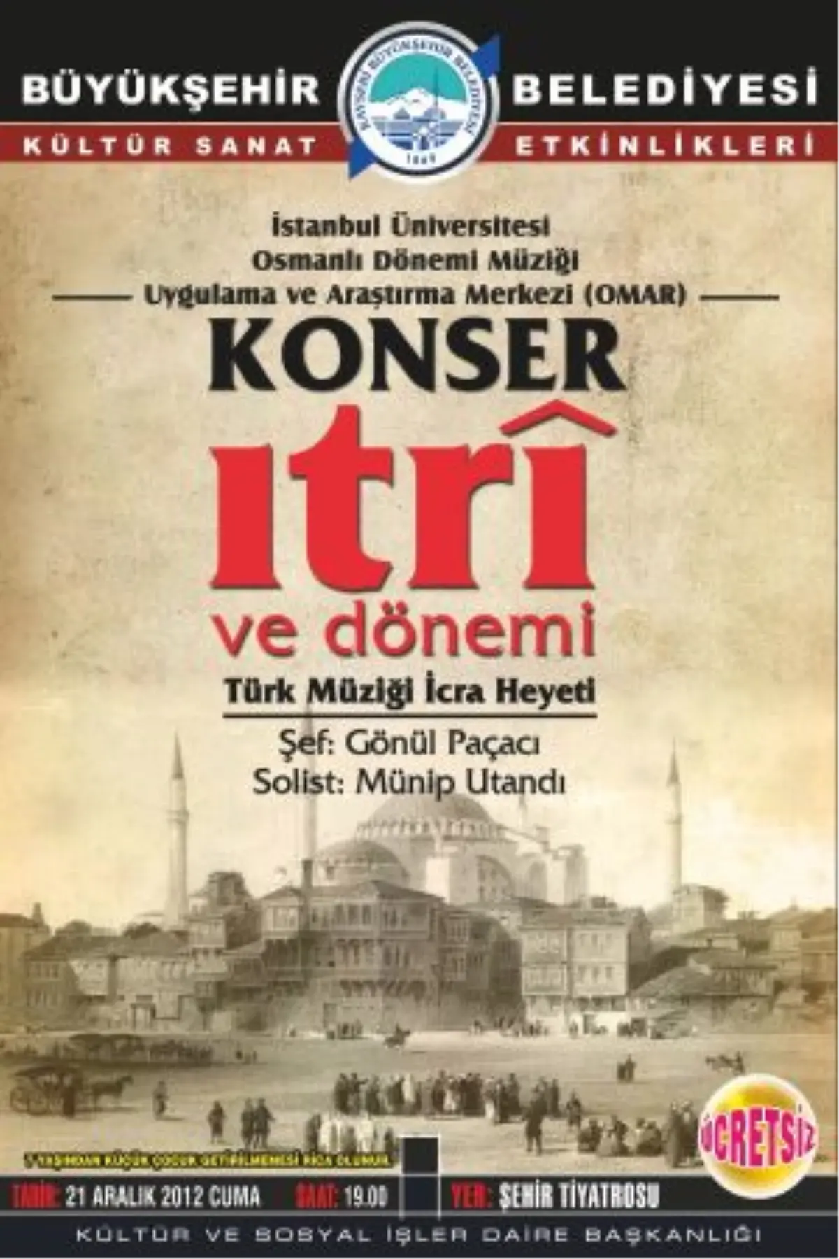 \'Itrî ve Dönemi\'ne Yolculuk Var