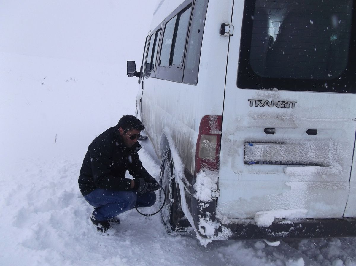Kar Ulaşımı Vurdu