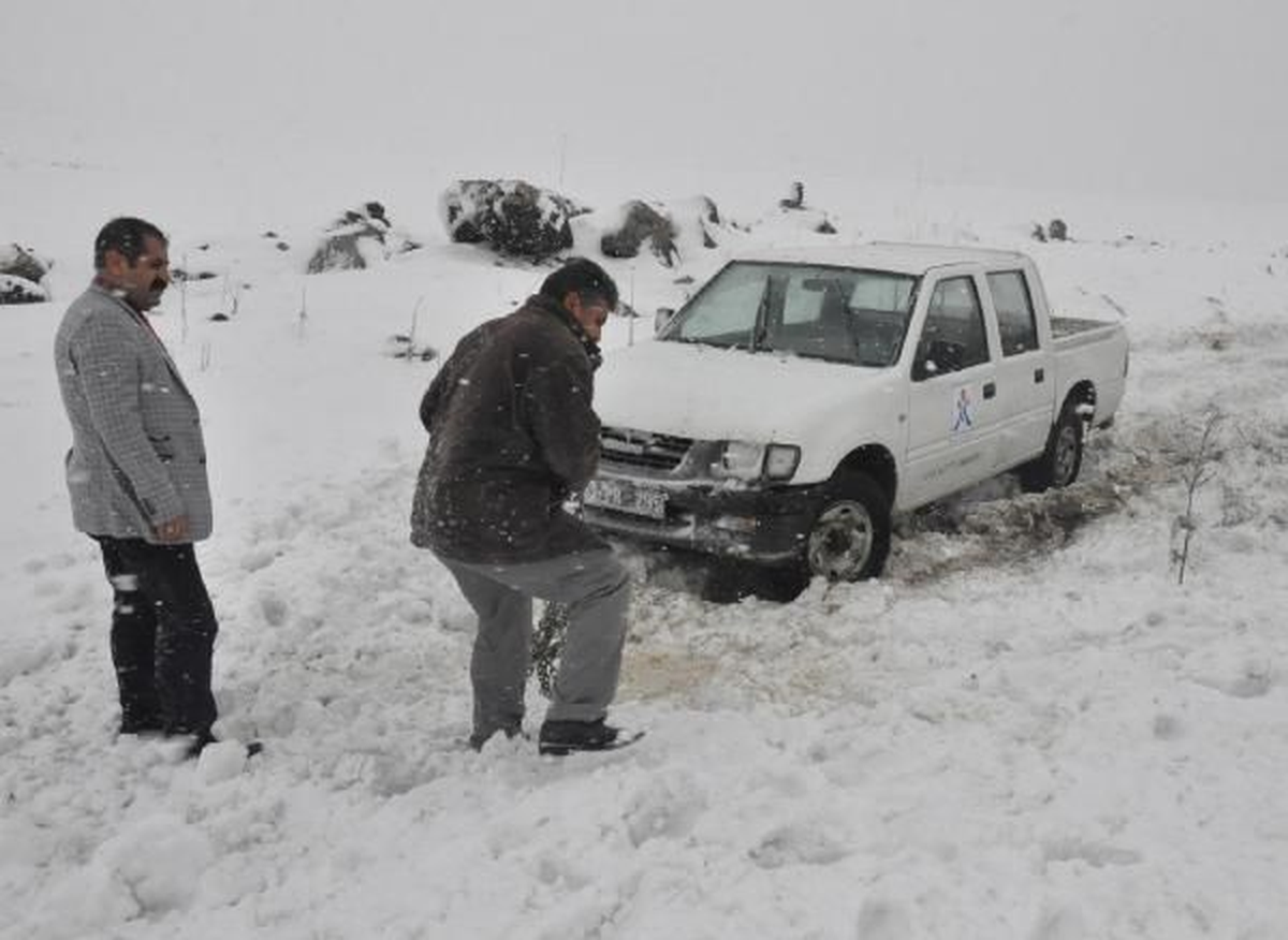Malatya\'da Kar Nedeniyle 76 Köy Yolu Kapalı