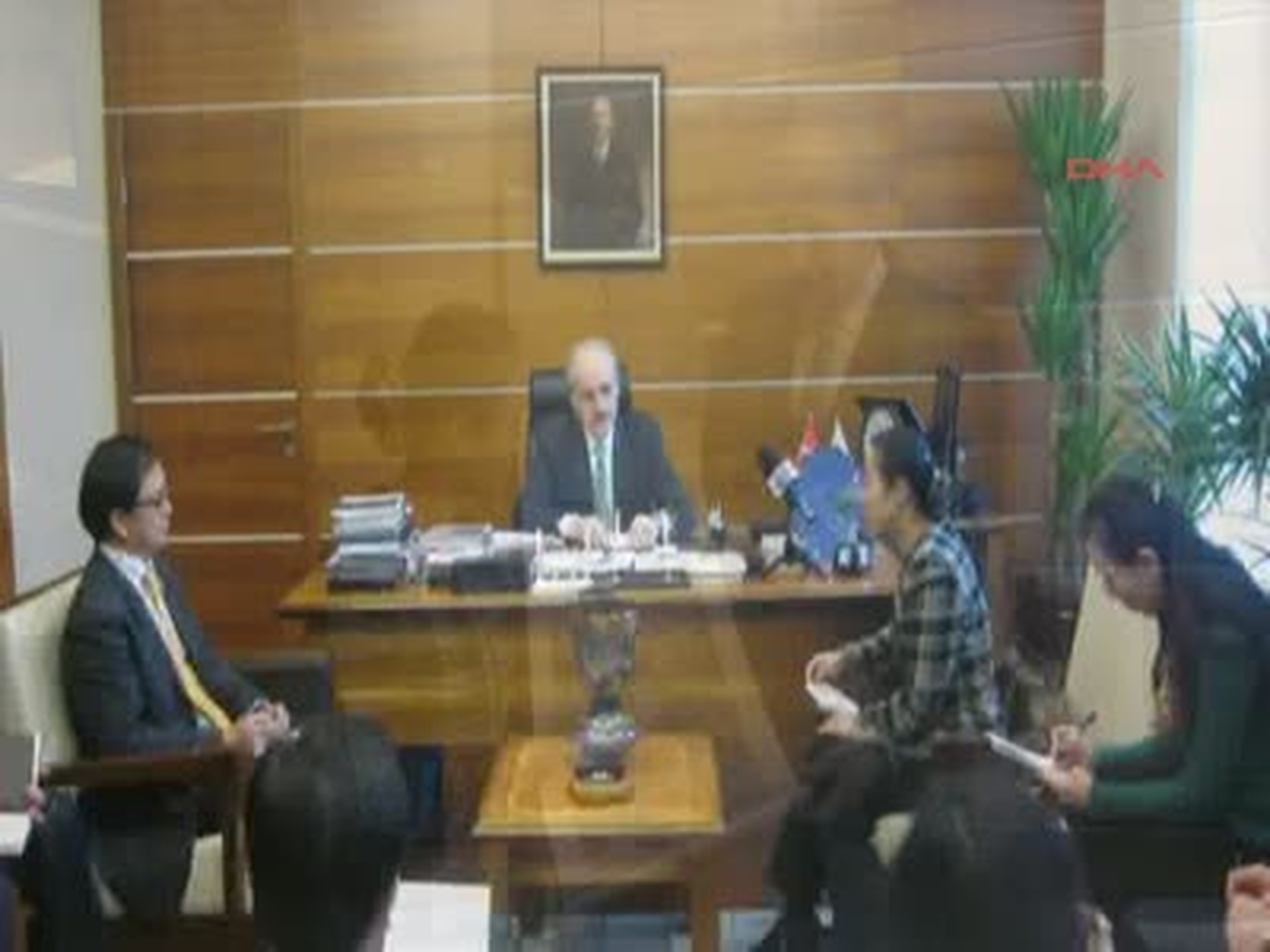 Numan Kurtulmuş, Çin Komünist Partisi\'nden Bir Heyeti Kabul Etti