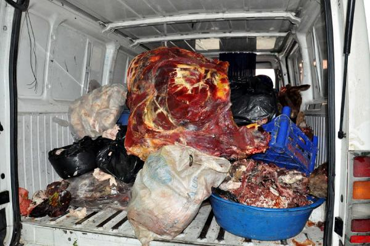 Şanlıurfa\'da 700 Kilo Bozuk Et Ele Geçirildi