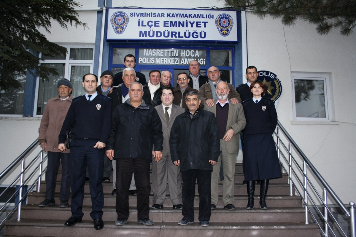 Sivrihisar Emniyet Müdürlüğünden Emekli Emniyet Mensuplarına Vefa Gecesi