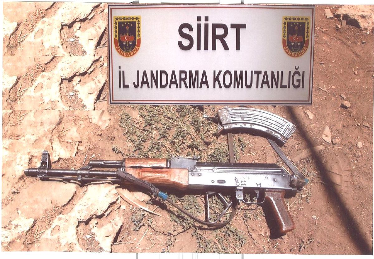 Toprağa Gömülü Silah Bulundu