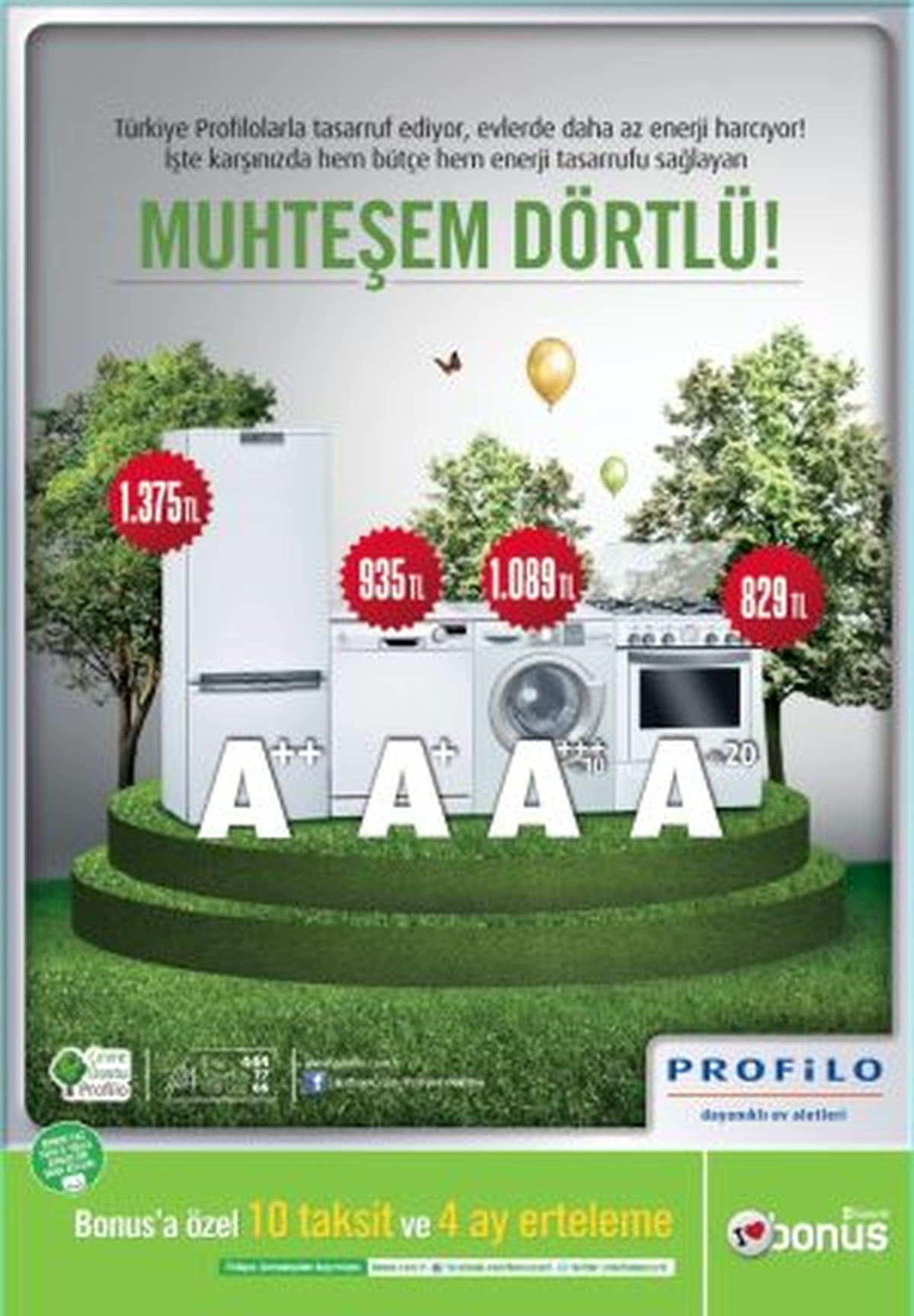 Türkiye Profilo\'larla Tasarruf Ediyor