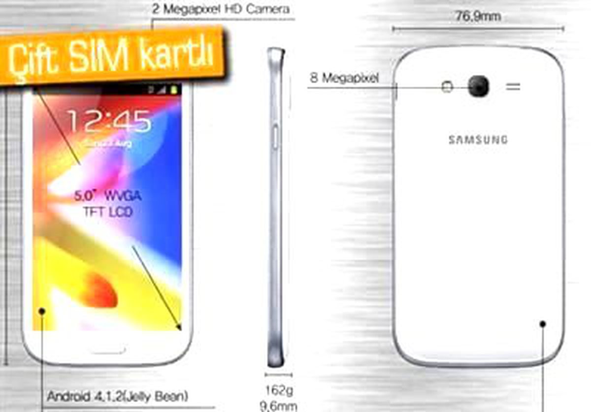 5 İnçlik Samsung Galaxy Grand Duyuruldu