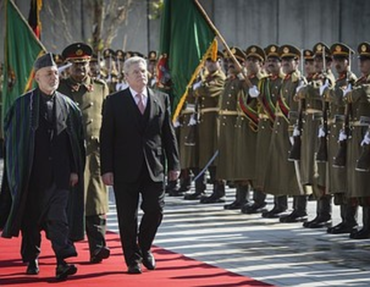 Almanya Cumhurbaşkanı Gauck Afganistan\'da